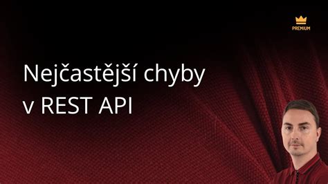 Nej Ast J Chyby V Rest Api Youtube