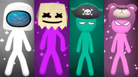 Stickman Best MINIGAMES Tournament Stickman Party 1 2 3 4 Player 2023