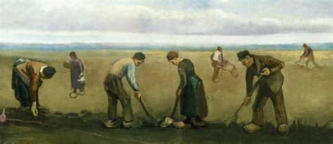 Крестьяне, сажающие картофель (картина) — Винсент Ван Гог