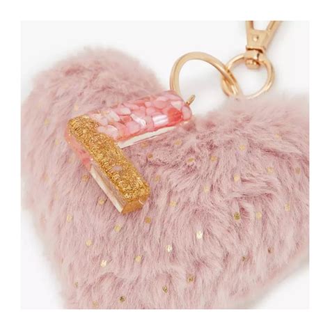 Lollipops Love Heart Keychain Fur Nude