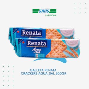 Galleta Renata Crackers Agua Sal 200 Gr