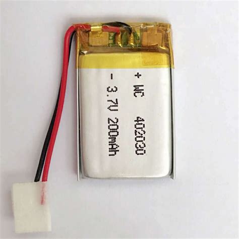 37v 402030 200mah Polymer Lithium Battery Li Po Rechargeable Batteries Cell For Mp3 Mp4