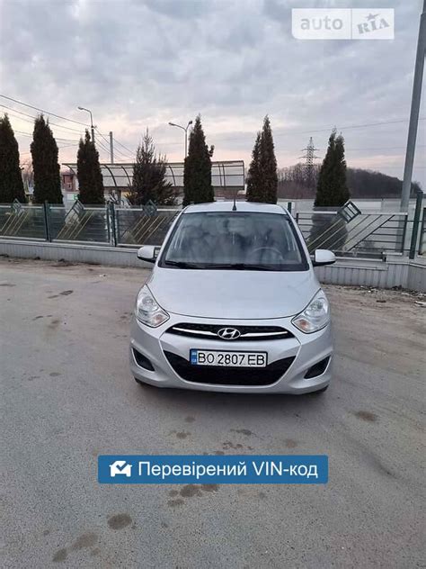 AUTO.RIA – Продам Хюндай Ай-10 2011 газ пропан-бутан / бензин 1.1 ...