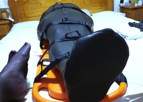 Neoprene Sleepsack Bondage BBW BondageBBW Dominationamateurmale Bondageman In Bondagebound And