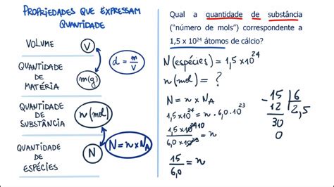 Quantidade De Substancia - é A Quantidade De Matéria Ou Quantidade De Substância - FDPLEARN
