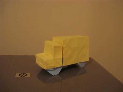 Origami Truck By Moonchildluiza On Deviantart