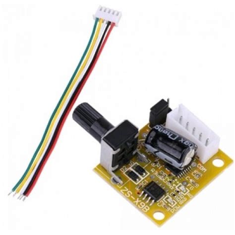 Регулятор скорости двигателя DC 1,2A (5~12V) контроллер шагового ...