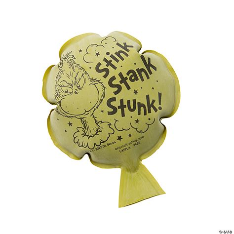Dr Seuss™ The Grinch Mini Whoopee Cushions 12 Pc Oriental Trading