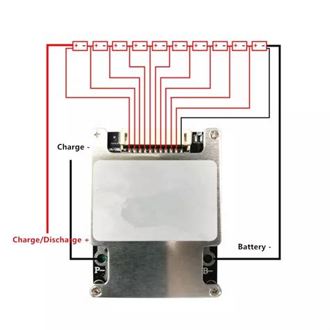 12s Bms 30a For 3.7v Rated Lithium Battery Pack 18650 Batteries Heltec ...