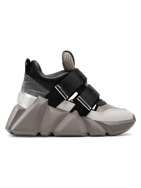 United Nude Sneakersy Space Kick 1053968915612 Szary Modivo Pl