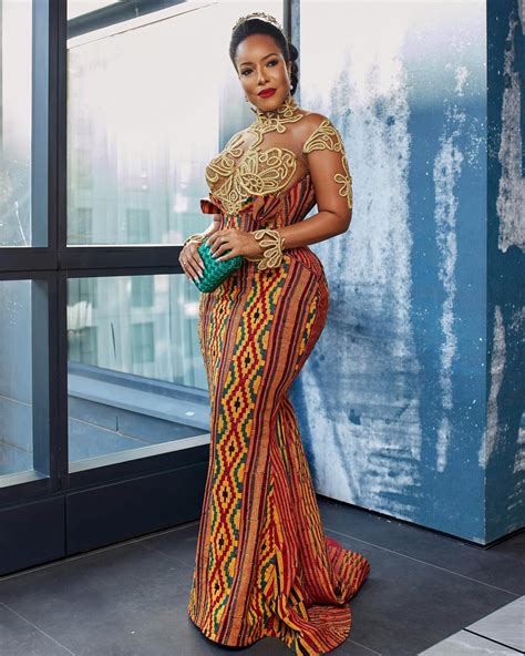 Glamorous Styles For The Timeless Beauty Of Kente Zanaposh