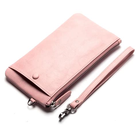 High Capacity Fashion Women Men Wallets Long Dull Polish Pu Leather