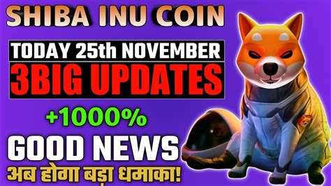 Good News Shiba Inu Coin News Today Shiba Inu