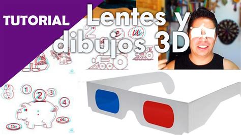 Como Hacer Unos Lentes Y Dibujos 3D Caseros Tutorial YouTube