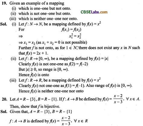 Ncert Exemplar Class 12 Maths Chapter 1 Relations And Functions Learn