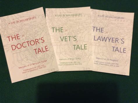 Three tales — Malmesbury History Society