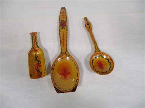 Hand Painted Wooden Spoons