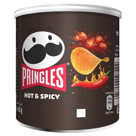 Pringles Potato Chips Hot Spicy Contrademn
