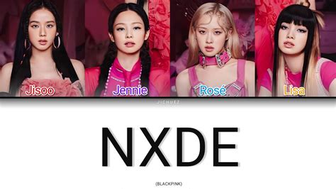 How Would Blackpink Sing Nxde By G Idle Color Coded Youtube