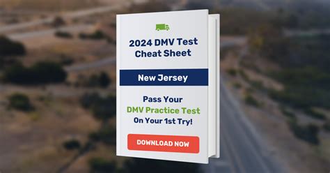 2025 New Jersey Dmv Cdl Permit Test Cheat Sheet 99 Pass Rate