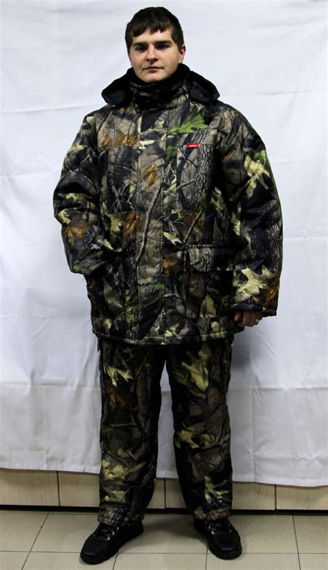 Костюм «Рыболов» зимний (куртка+п/ком) КМФ Темный лес купить зимнюю ...