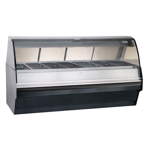 Alto Shaam TY2SYS 96 BLK 96 Halo Heat Full Service Hot Food Display Curved Glass 120 208