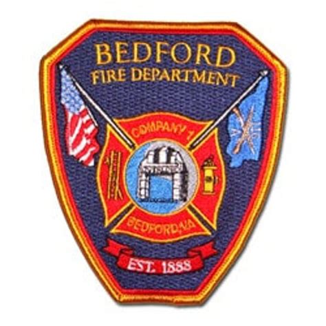 Bedford Fire Department Patch