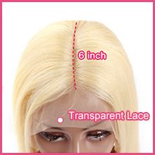 Amazon 613 Lace Front Wig Human Hair 13x6 Blonde Wig Human Hair 26 Inch Body Wave HD Lace