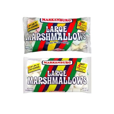 Markenburg Large Marshmallow Whiteassorted 283g Shopee Malaysia