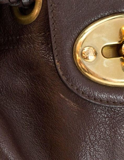 Mulberry Brown Leather Tote Bag With Dust Bag At 1stdibs Mulberry