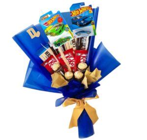 Ramo dulce Hot wheels Detalles de Corazón
