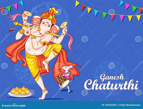 Lord Ganpati Indio Por El Festival Ganesh Chaturthi De India 119520