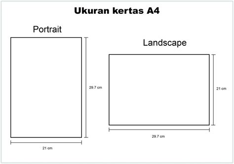Ukuran kertas a4 - warlasopa