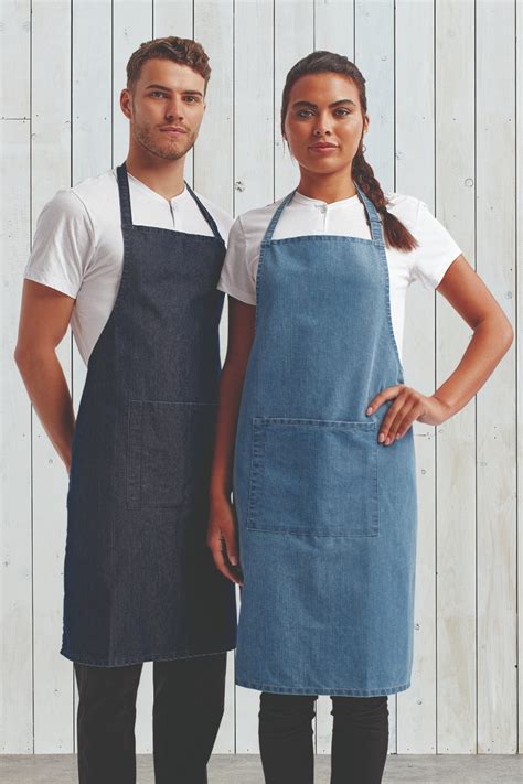 Natural Sustainable Bib Apron 1 Pocket W Pencil Divide Apronwarehouse