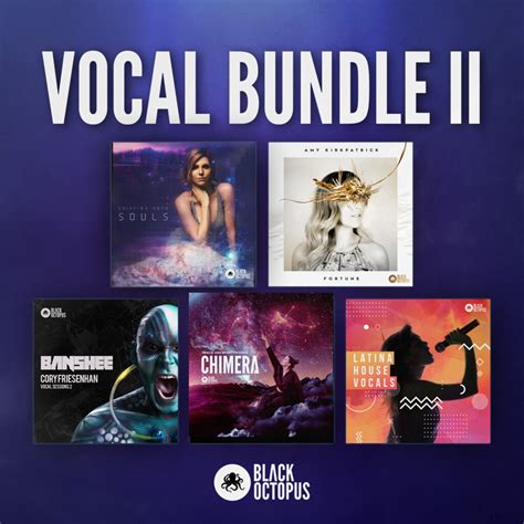 Vocal Pack Bundle Ii Black Octopus Sound