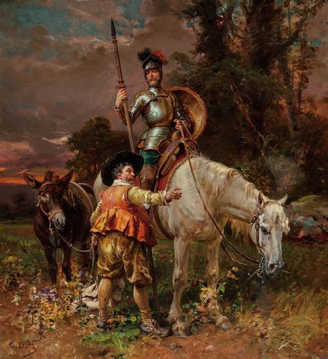 Cavalo Do Dom Quixote - Dom Quixote E Sancho Pança - FDPLEARN