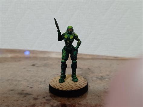 3d printed Spartan I painted. : r/halo