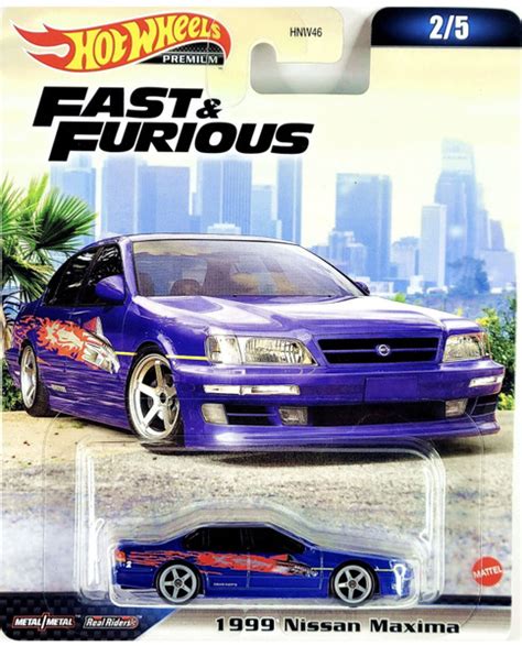 Машинка Hot Wheels 1999 Nissan Maxima Premium Fast Furious Хот Вилс Премиум купить с