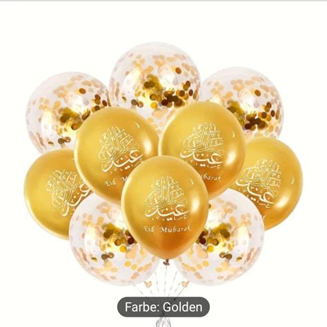 10 Goldene Luftballons Orient Food