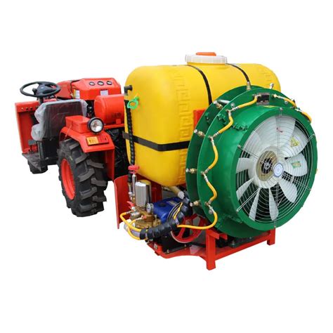 garden tractor mounted pto drive power boom sprayer  plunger