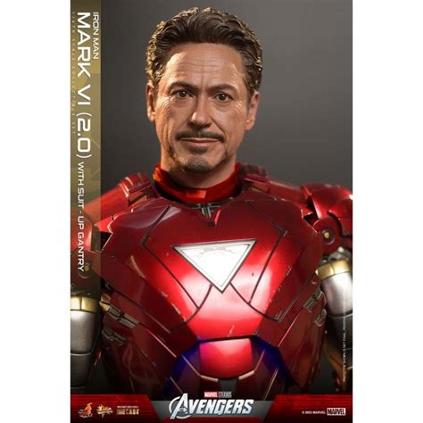 Iron Man Mark Vi Suit Up Gantry Movie Masterpiece Mms D Hot Toys The Avengers