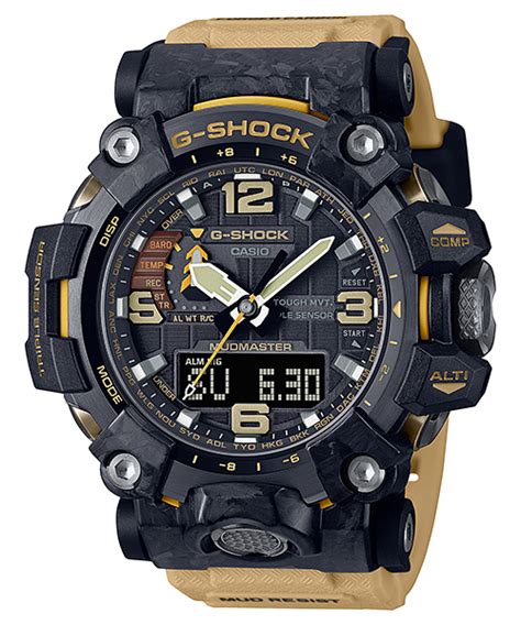 Casio G Shock Mens 200m Carbon Core Triple Sensor Mudmaster Gwg 2000