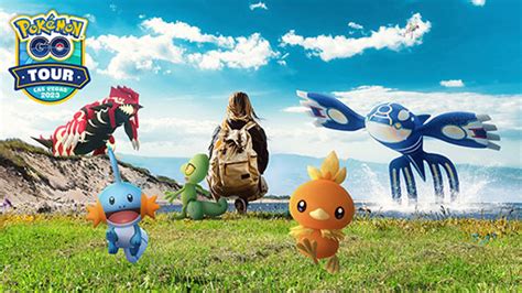 ゲンシカイオーガとゲンシグラードンが出現2023年2月に開催するPokémon GO Tourホウエン地方の内容が明らかに