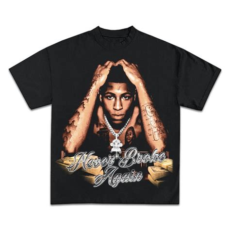 nba youngboy  shirt rare concert tee  merch depop