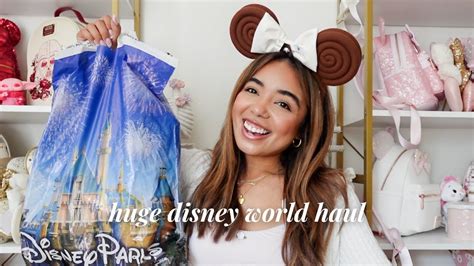 HUGE DISNEY WORLD HAUL Ears Tees More YouTube