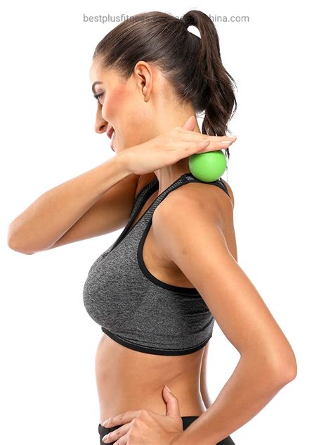 Massage Lacrosse Ball For Sore Muscles Shoulders Neck Foot Body Deep