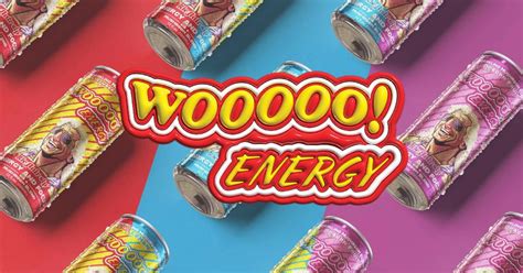 Ric Flair Sparkling Mushroom Energy Drink Wooooo Energy