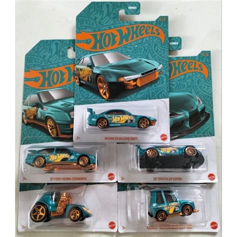 Store Minh Chung Toy Model Car Hot Wheels Basic 56th Anniversary Set Of 5 Nissan Toyota