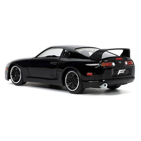 Miniatura Carro Toyota Supra Velozes E Furiosos Preto