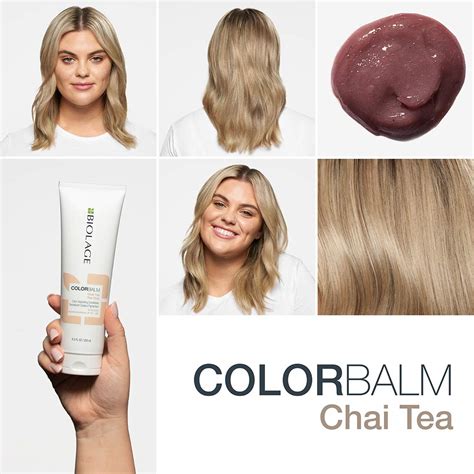 COLOR BALM Chai Tea Color Depositing Conditioner | Biolage